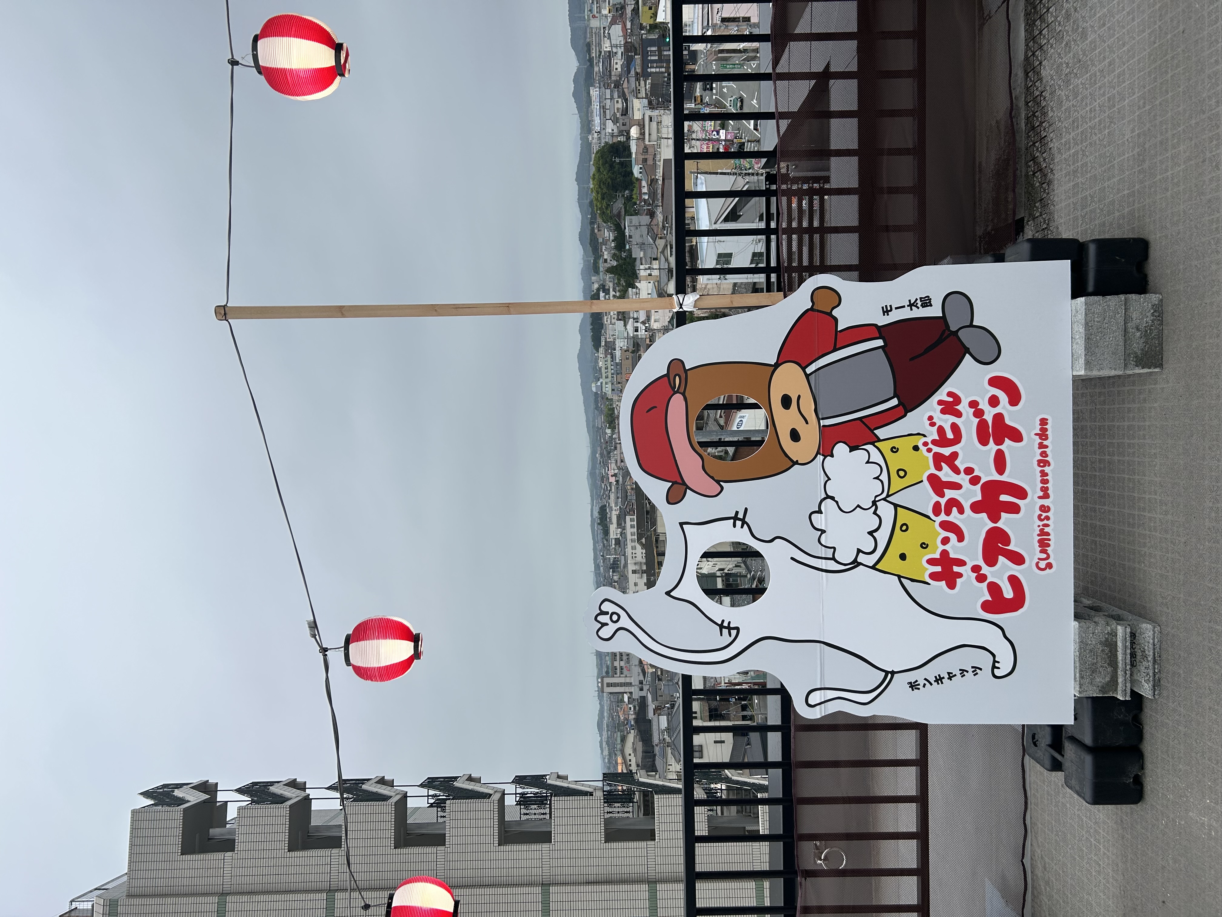 モー太郎とポンキャッツの「顔出しパネル」